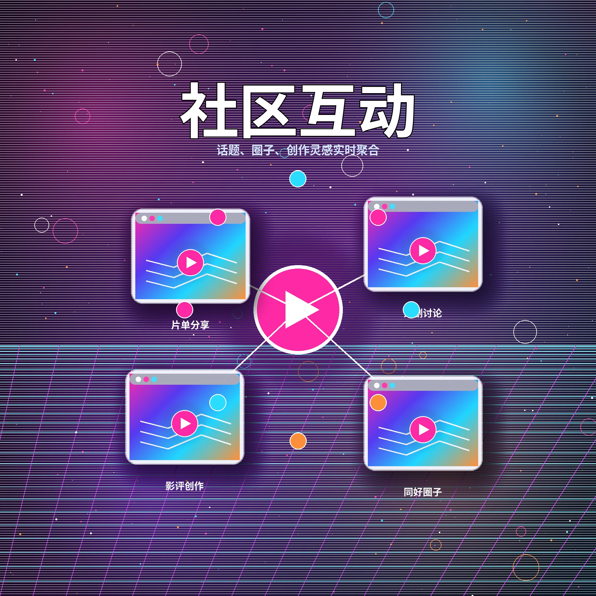 17c创作者社区与话题互动